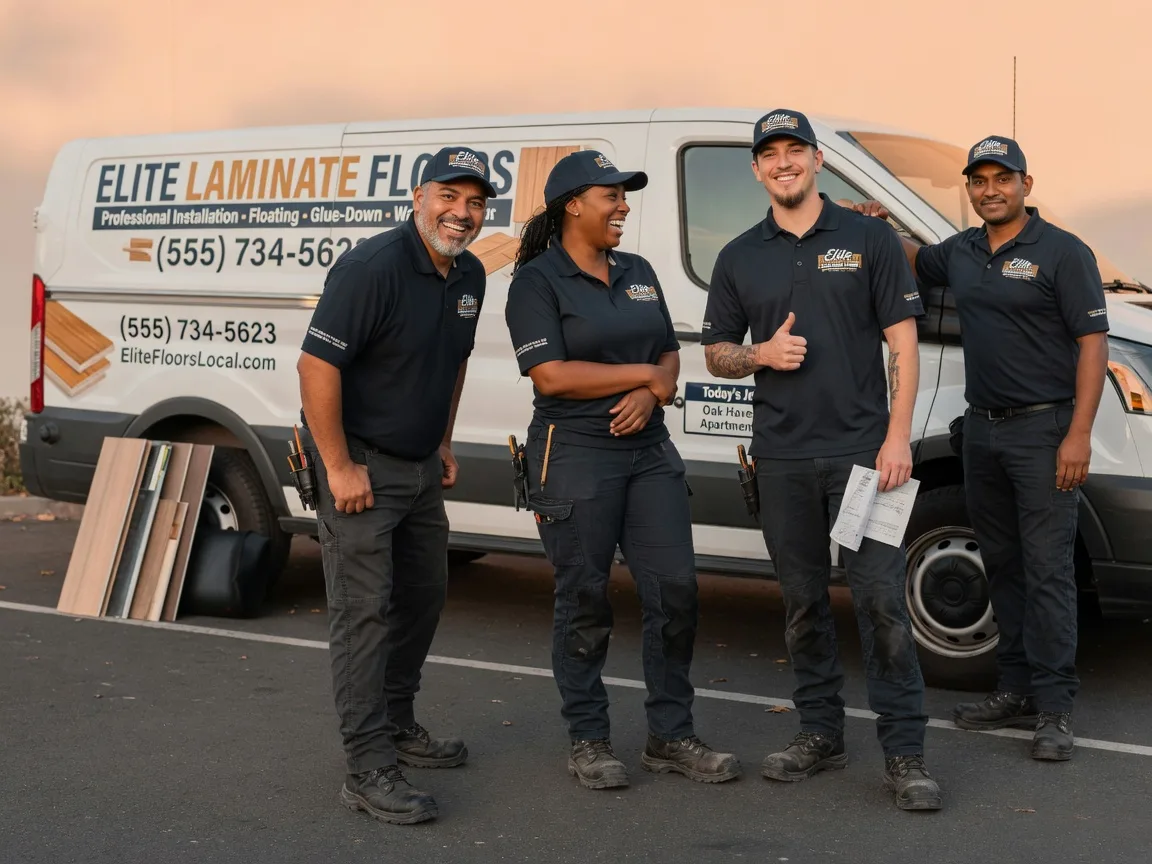 Laminate flooring installation company in New Boston, IL
